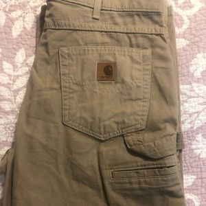 Carhartt brown/tan pants 36x32 loose original fit.